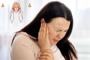 Clicking sound in ear