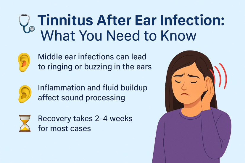 tinnitus after ear infection