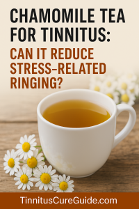 Chamomile Tea for Tinnitus-pin