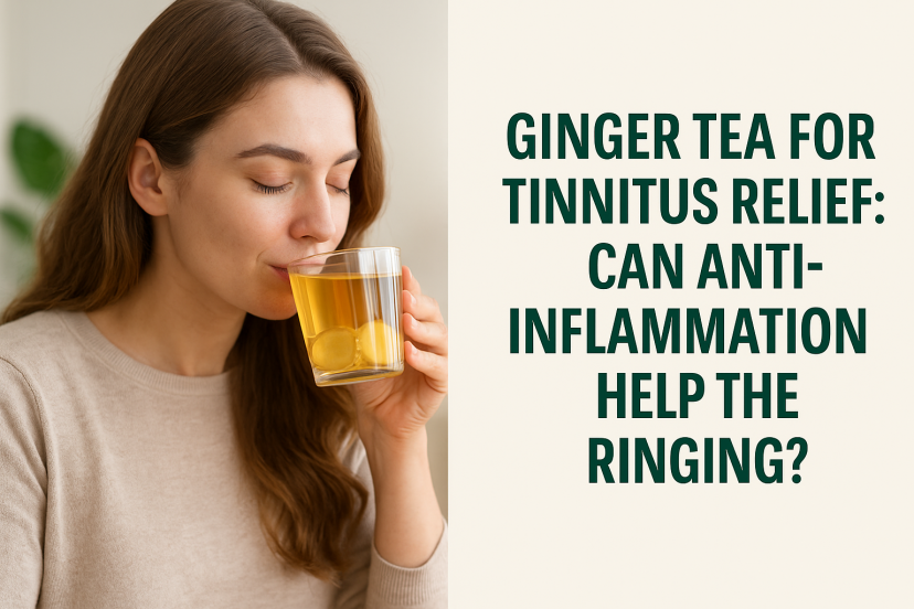 Ginger Tea for Tinnitus Relief