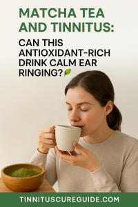 matcha tinnitus-pin