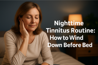 tinnitus bedtime routine