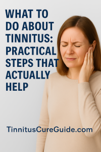 what to do about tinnitus-pin
