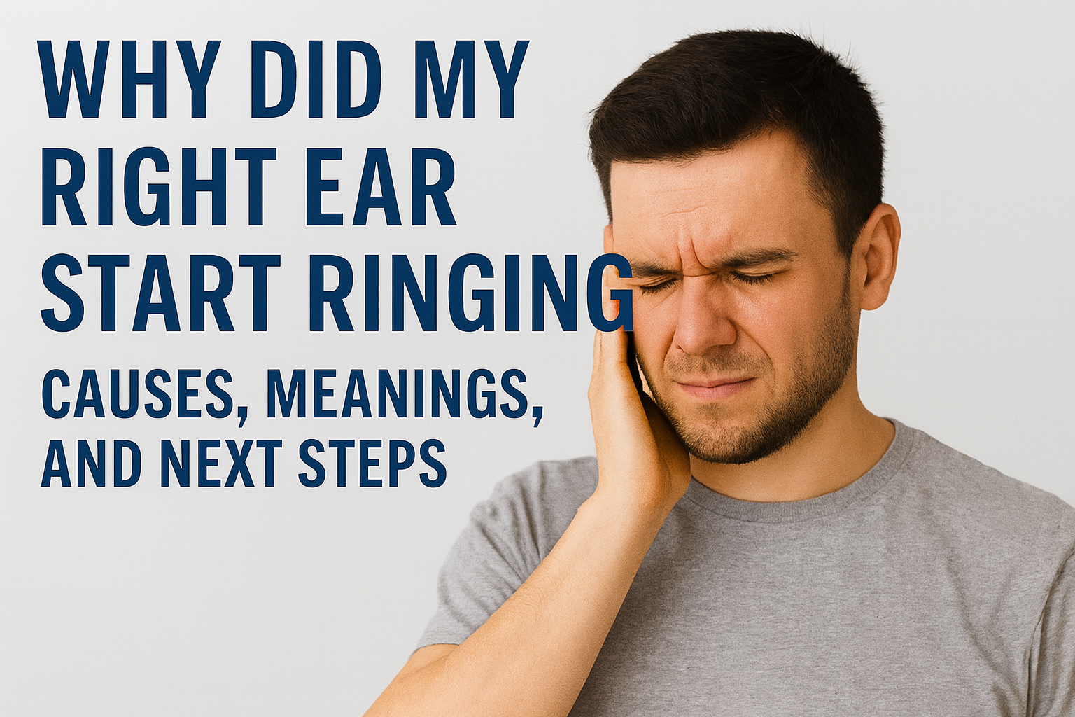 Eear Ringing Why Did My Right Ear Start Ringing? Causes, Meanings, And Next Steps ...