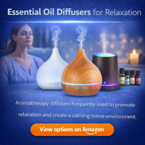 Essential oil diffusers for relaxation