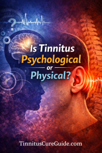 Is tinnitus psychological or physical-pin
