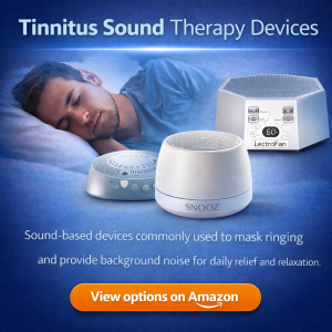 Tinnitus sound therapy devices