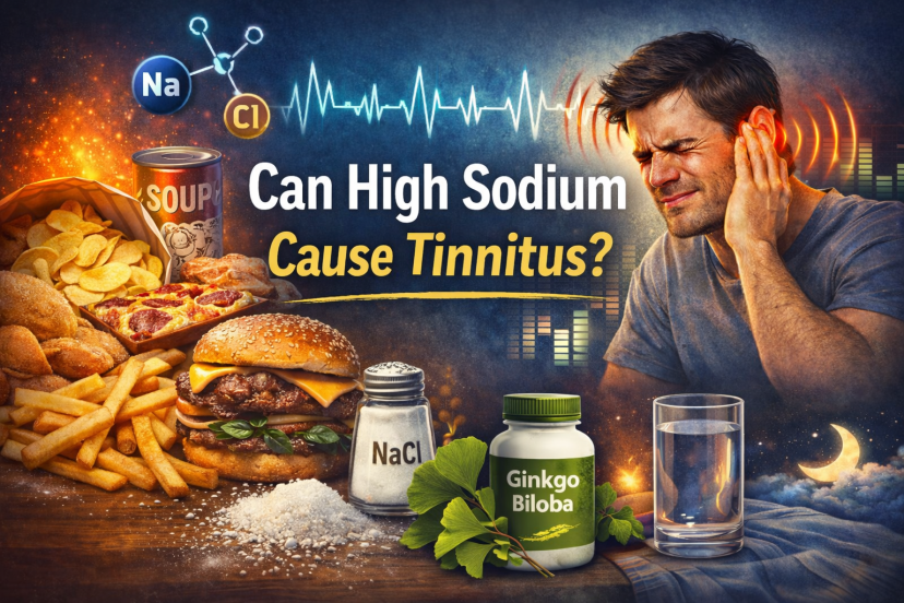 can high sodium cause tinnitus