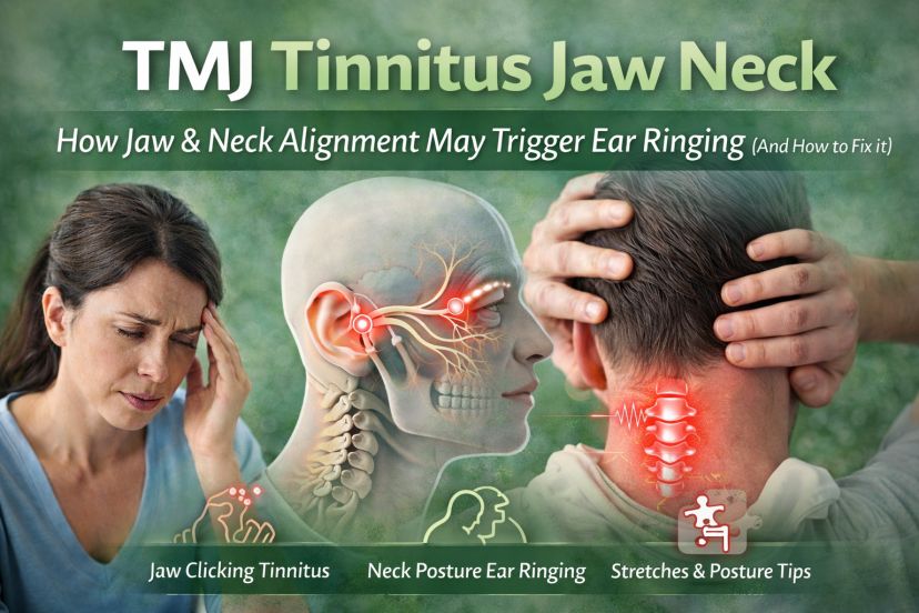 TMJ tinnitus jaw neck