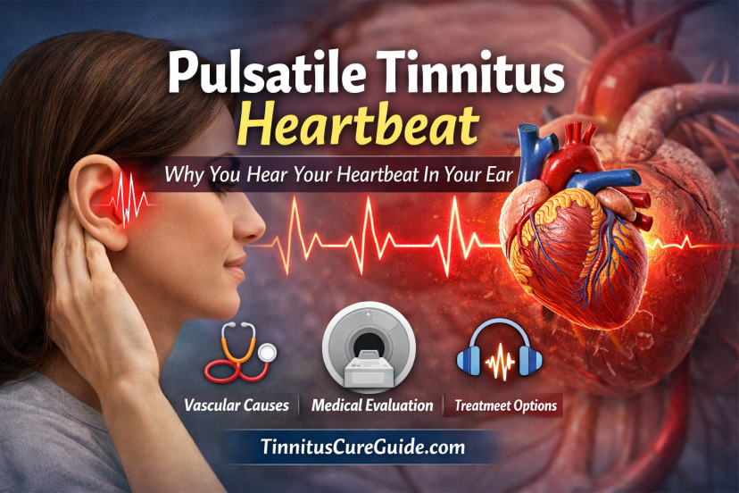 pulsatile tinnitus heartbeat