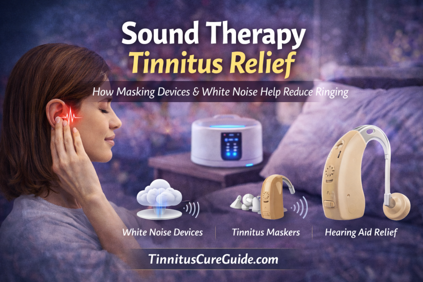 sound therapy tinnitus relief