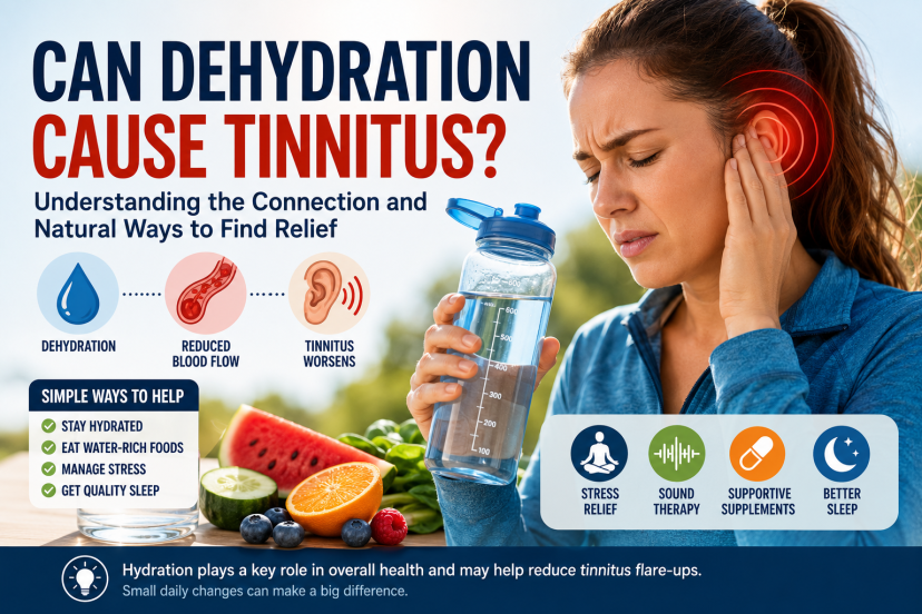 can dehydration cause tinnitus