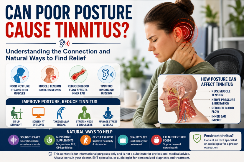 can poor posture cause tinnitus