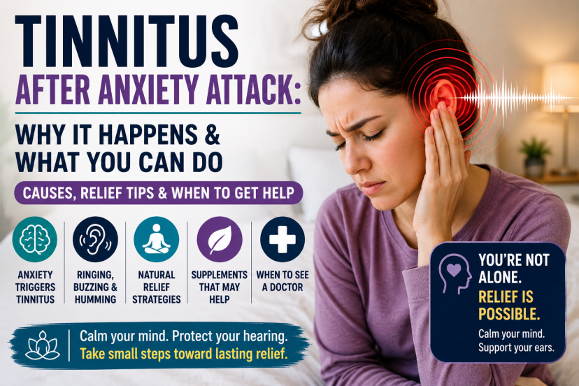 tinnitus after anxiety attack