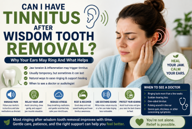 can I have tinnitus after wisdom tooth removal