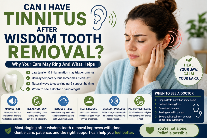 can I have tinnitus after wisdom tooth removal