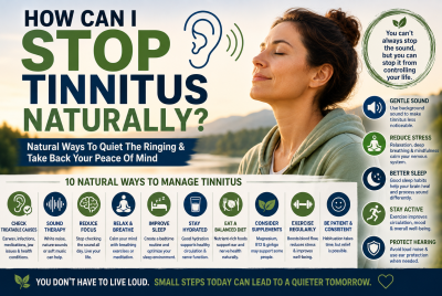how can i stop tinnitus naturally