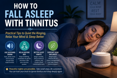how to fall asleep with tinnitus
