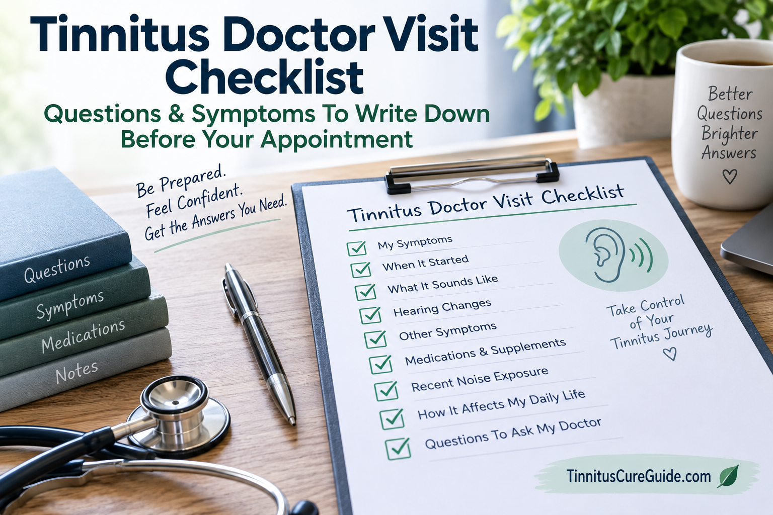 tinnitus doctor visit checklist