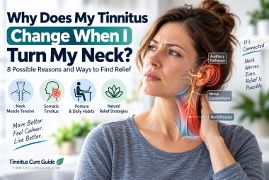 why does my tinnitus change when I turn my neck