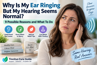 why is my ear ringing but my hearing seems normal